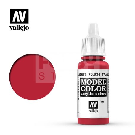 Vallejo Model Color Transparent Red akrilfesték 70934