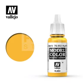 Vallejo Model Color Flat Yellow akrilfesték 70953