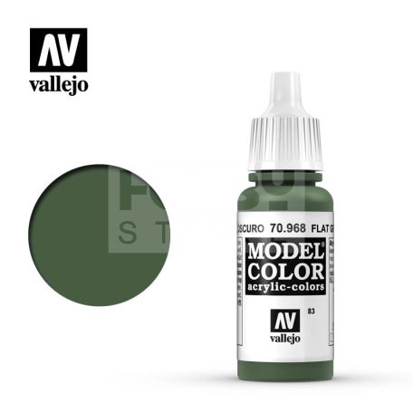 Vallejo Model Color Flat Green akrilfesték 70968