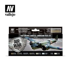   Vallejo Model Air - RAF colors Coastal Command 1939-1945 - festékszett 71148