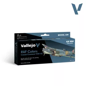   Vallejo Model Air - RAF colors Coastal Command 1939-1945 - festékszett 71148V