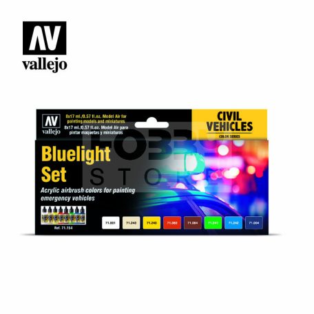 Vallejo Model Air -Bluelight Set - festékszett 71154