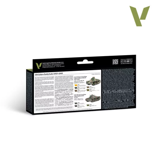 Vallejo Model Air - Soviet WWII Camo Colors - festékszett 71160V