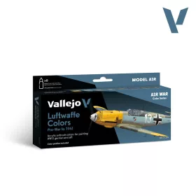   Vallejo Model Air - Luftwaffe colors pre-war to 1941 - festékszett 71165V