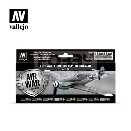 Vallejo Model Air -Luftwaffe colors 1941 to end-war - festékszett 71166