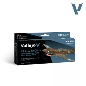   Vallejo Model Air - US Army Air Corps China-Burma-India (CBI) Pacific Theather WWII - festékszett 71184V