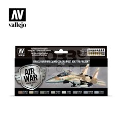   Vallejo Model Air - Israeli Air Force (IAF) colors Post 1967 to Present - festékszett 71203