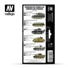 Vallejo Model Air -German Colors 1940-1945 - festékszett 71206