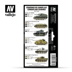   Vallejo Model Air -German Colors 1940-1945 - festékszett 71206