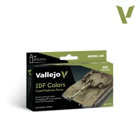 Vallejo Model Air -IDF Colors - festékszett 71210V