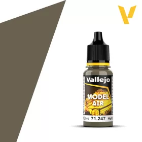 Vallejo Model Air Light Olive RAL 6040 akrilfesték 71247V