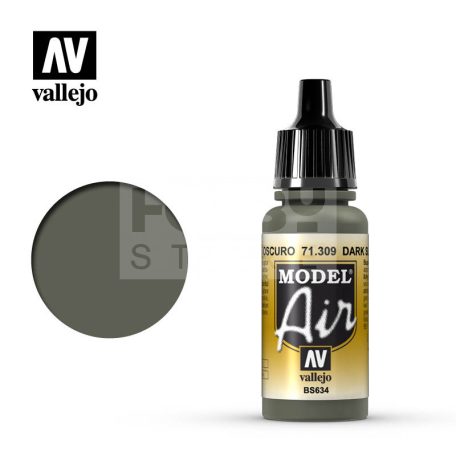 Vallejo Model Air Dark Slate Grey akrilfesték 71309V