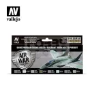 Vallejo Model Air - Soviet/Russian colors MiG-29 “Fulcrum” from 80’s to present - festékszett 71605