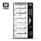 Vallejo Model Air - Soviet/Russian colors MiG-29 “Fulcrum” from 80’s to present - festékszett 71605