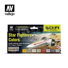 Vallejo Model Air -Star Fighters Colors - festékszett 71612