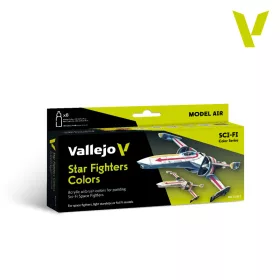   Vallejo Model Air - Star Fighters Colors - festékszett 71612