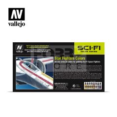 Vallejo Model Air -Star Fighters Colors - festékszett 71612