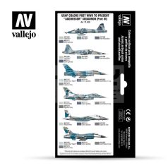   Vallejo Model Air - USAF colors post WWII to present “Aggressor” Squadron (Part III) - festékszett 71618
