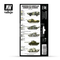   Vallejo Model Air - Cold War & Modern Russian Green Patterns - festékszett 71621