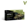 Vallejo Model Air - WWII US Army Europe & North Africa 1942-1945 - festékszett 71625V