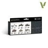 Vallejo Model Air - WWII US Army Europe & North Africa 1942-1945 - festékszett 71625V