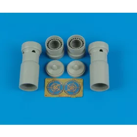   Aires FG.1 British Phantom Exhaust Nozzles für Fujimi Bausatz - FG.1 brit Phantom – hajtómű-fúvócsövek