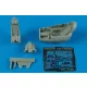 Aires J35F/J Draken cockpit set für Hasegawa Bausatz - cockpitkészlet