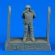 Aerobonus Soviet air force fighter pilot – 1:72 figura makett