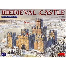 MiniArt Medieval  Castle – 1:72 épület makett