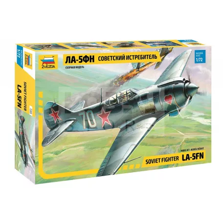 Zvezda Lavotchkin LA-5 FN Soviet Fighter makett 1:72 (7203Z)