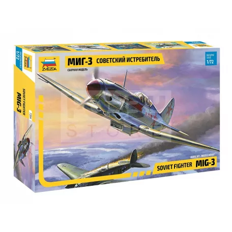 Zvezda MiG-3 Soviet Fighter makett 1:72 (7204Z)