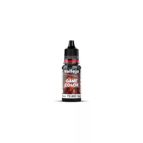 Vallejo Game Color Black akrilfesték 72051