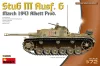 MiniArt StuG III Ausf. G  March 1943 Prod. – 1:72 harcjármű makett