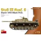 MiniArt StuG III Ausf. G  March 1943 Prod. – 1:72 harcjármű makett