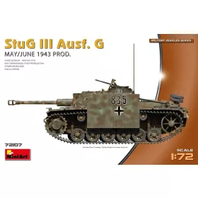   MiniArt StuG III Ausf. G  May/June 1943 Prod. – 1:72 harcjármű makett