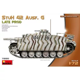   MiniArt StuH 42 Ausf. G  Late Prod – 1:72 harcjármű makett