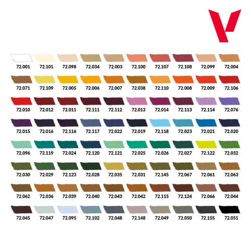 Vallejo Game Color – Foundation Case - festékszett 72180V