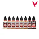 Vallejo Game Color -Skin Tones - festékszett 72187