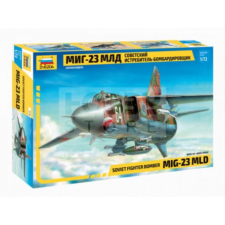 Zvezda MiG-23 MLD 'Flogger-K' makett 1:72 (7218Z)