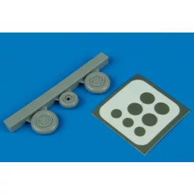   Aires MiG-21F-13 wheels & paint masks Für Revell Bausatz - kerekek festőmaszkkal