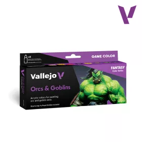 Vallejo Fantasy - Orcs & Goblins festékszett 72192V