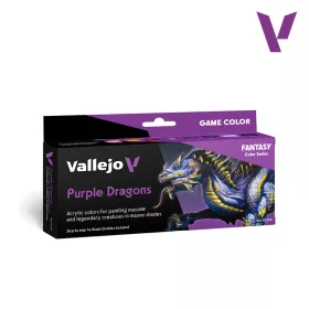 Vallejo Fantasy - Purple Dragons festékszett 72194V