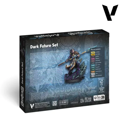 Vallejo Squidmar Dark Future Set - festékszett 72202V