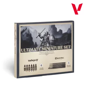   Vallejo Ultimate Miniature Set: Paint & Brushes - festékszett 72206V