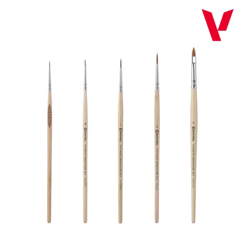 Vallejo Ultimate Miniature Set: Paint & Brushes - festékszett 72206V