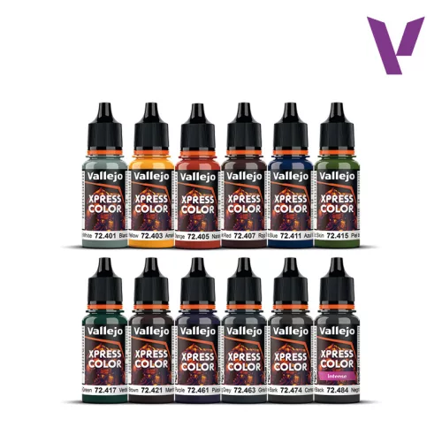 Vallejo Fantasy - Xpress Color Starter Set festékszett 72209V