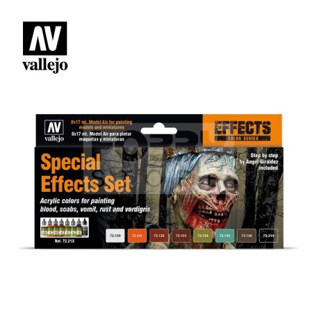 Vallejo Special Effects Set festékszett 72213