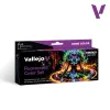 Vallejo Fantasy - Fluorescent Color Set festékszett 72214V