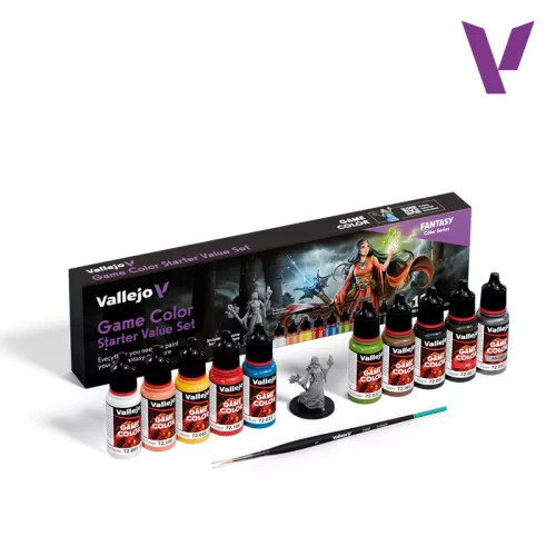 Vallejo Fantasy - Game Color Starter Value Set festékszett 72215V