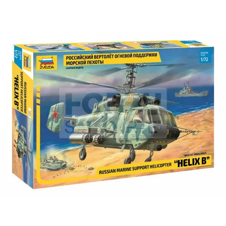 Zvezda Kamov KA-29 (RR) makett 1:72 (7221Z)
